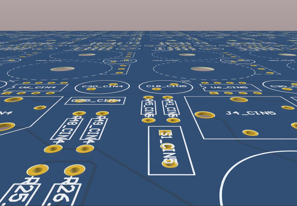 擁有3D組件主體的PCB設(shè)計(jì)。smt貼片打樣